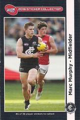 2016 AFL Chocolate Stickers #5 Marc Murphy Front